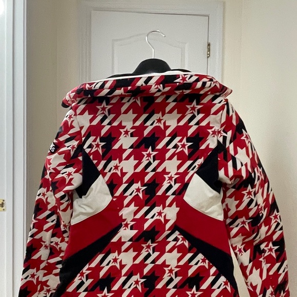 BOSS Red and White Star Pattern Jacket - Picture 4 of 4